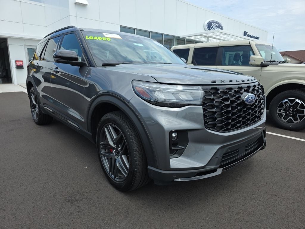 2025 Ford Explorer — rear three-quarter view