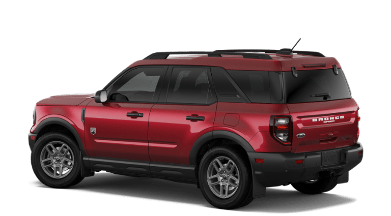 2026 Ford Bronco Sport — rear three-quarter view